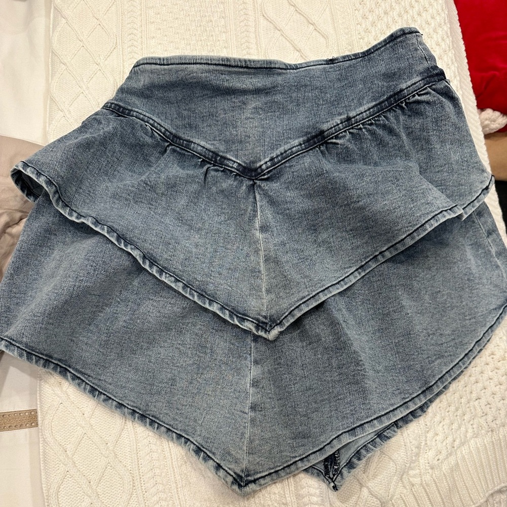 Katie J NYC denim skirt size Junior Large